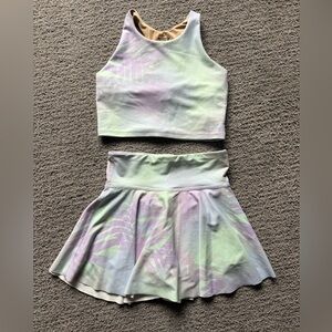 Old Navy Active Kids Set - Pastel Green and Purple